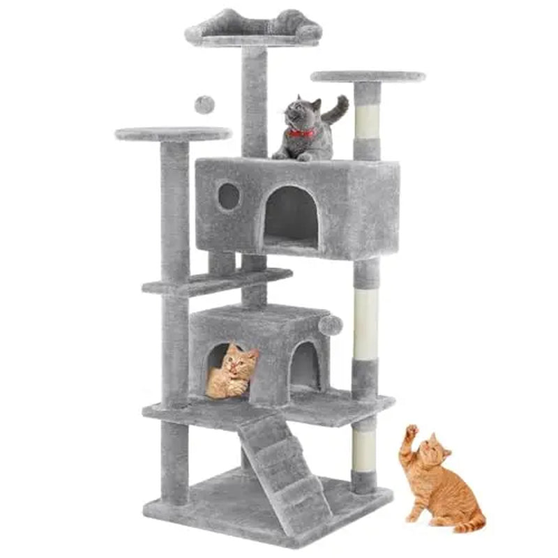 Cat Climbing Shelf, Post Cascading Cat Climbing Shelf, Indoor Playhouse, Cozy Nest, Durable, Space-Saving Design, Gift for Pet Owners
