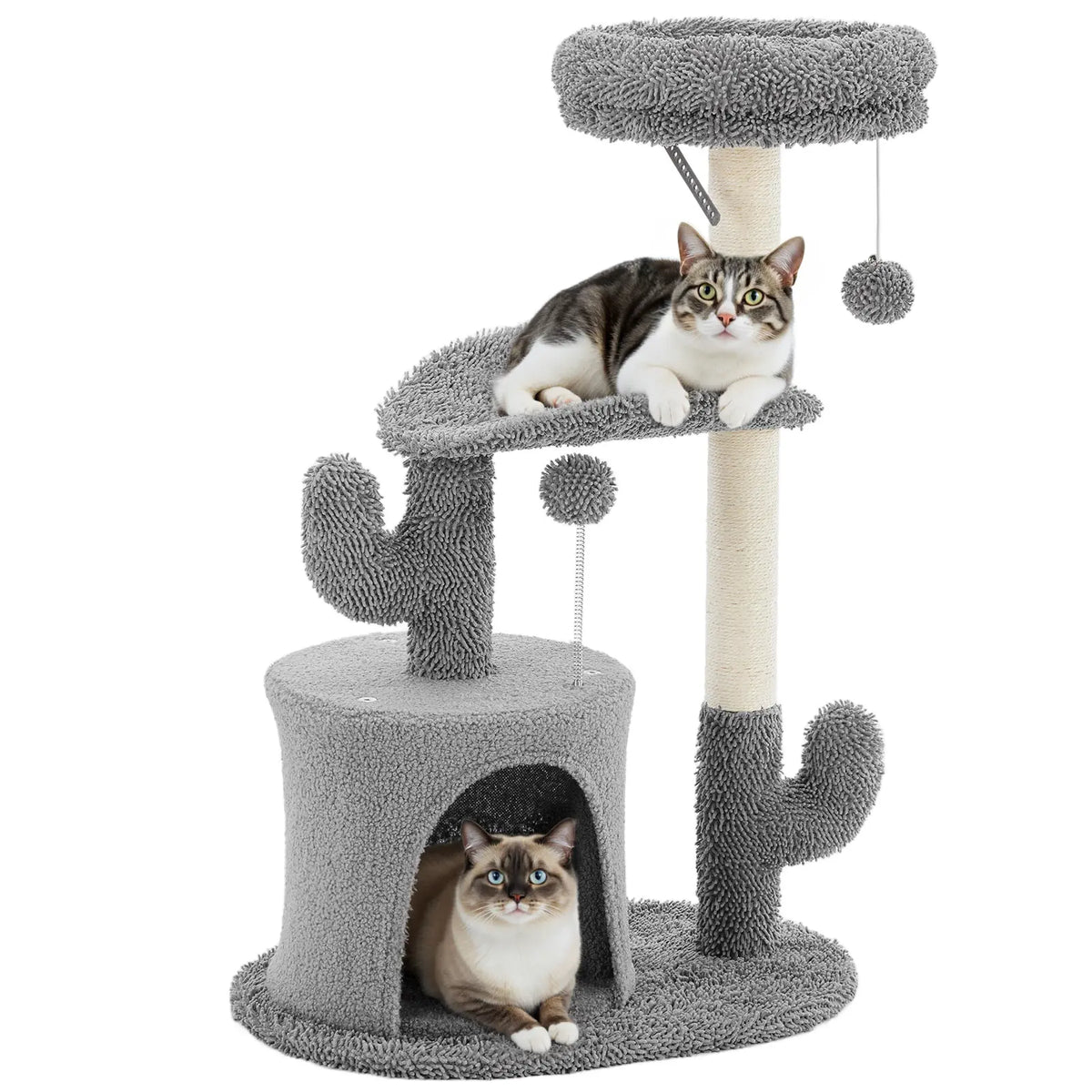 Cat Climbing Shelf, Post Cascading Cat Climbing Shelf, Indoor Playhouse, Cozy Nest, Durable, Space-Saving Design, Gift for Pet Owners