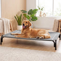 【Tiktokshopbacktoschool】 Cozila Elevated Dog Bed for Large Dogs, Cooling Pet Cot with Breathable Mesh & Durable Frame, Easy to Clean Raised Pet Mats for Indoor & Outdoor Home Summervibes Petlovers Outdoorfun Campingessentials